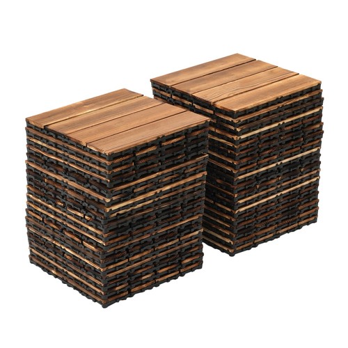 36pcs hardwood interlocking - 36pcs,